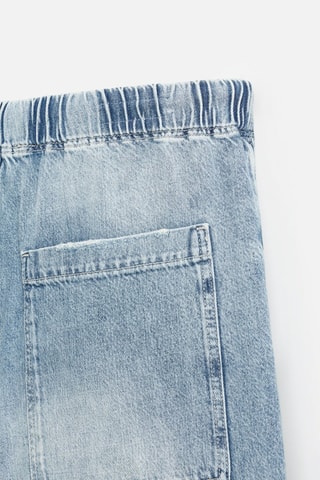 Jeans jogger - Azul-claro