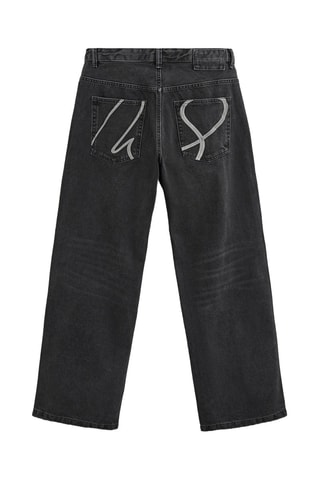 Jeans baggy - Preto