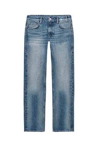 Jeans straight - Azul-claro