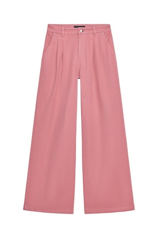 Jeans wide legs - Rosa-velho