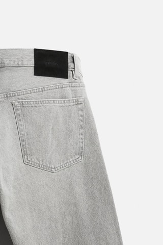 Jeans regular - Cinzento