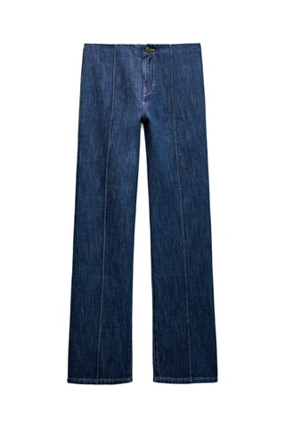 Jeans straight - Azul-claro