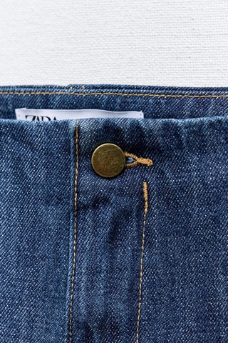 Jeans straight - Azul-claro