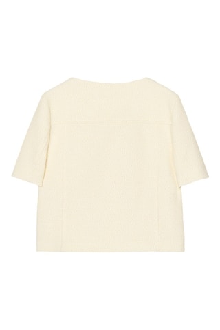 Casaco - Cru e dourado