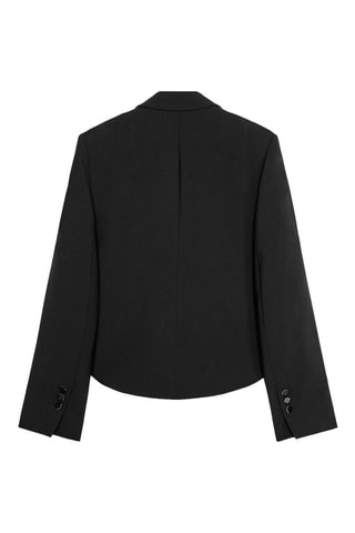 Casaco de lã - Preto