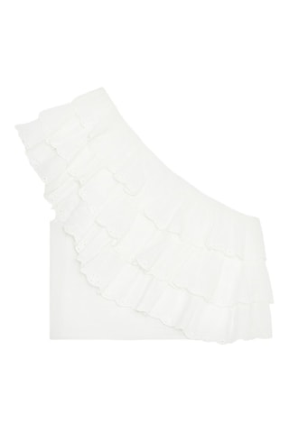 Top assimétrico - Branco