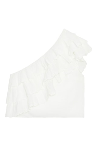 Top assimétrico - Branco