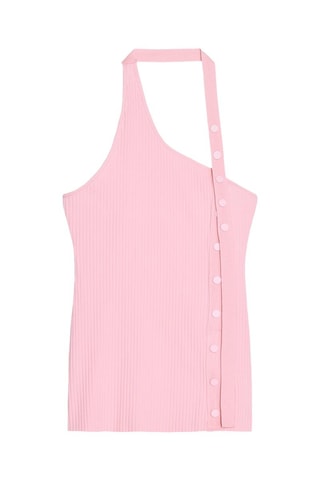 Top assimétrico - Rosa