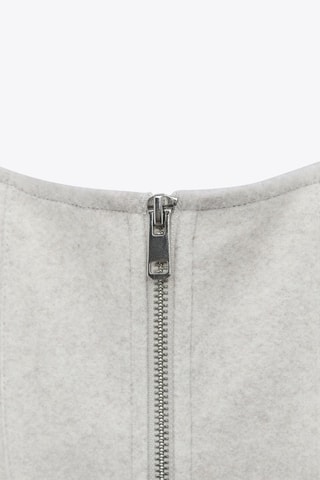 Top - Cinzento-claro