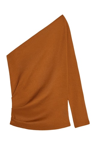Top assimétrico - Camel