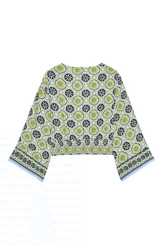 Crop top - Verde-claro