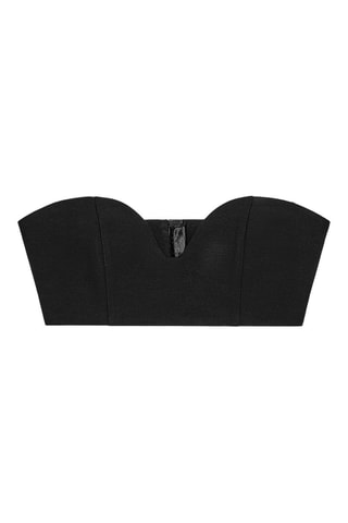Crop top caicai - Preto
