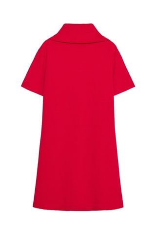 Vestido direito - Vermelho