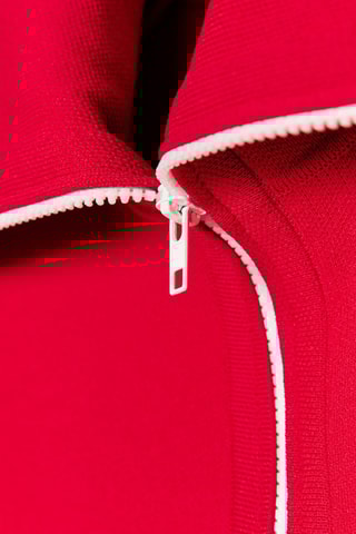 Vestido direito - Vermelho