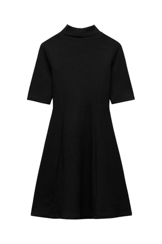 Vestido direito - Preto
