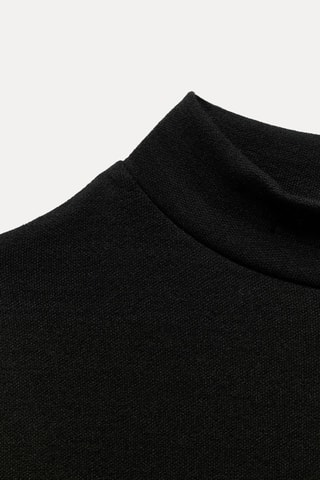 Vestido direito - Preto