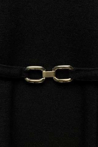 Vestido direito - Preto