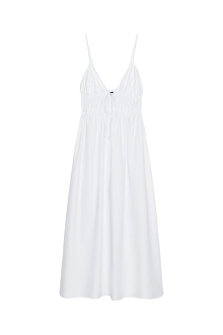 Vestido trapézio - Branco