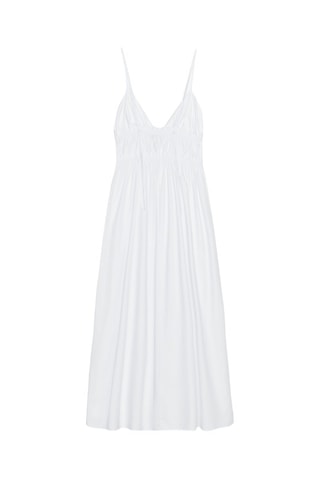 Vestido trapézio - Branco