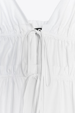 Vestido trapézio - Branco