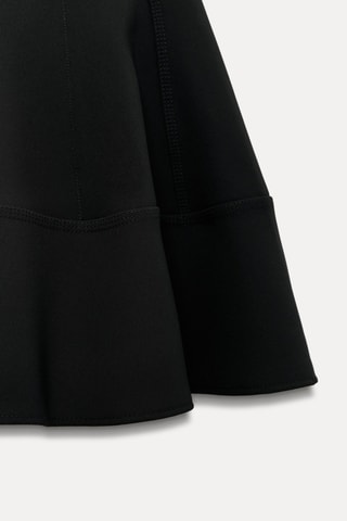 Vestido estilo patinadora - Preto