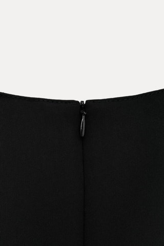 Vestido estilo patinadora - Preto