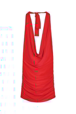 Vestido direito - Vermelho