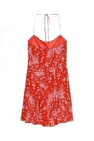 Vestido direito - Vermelho