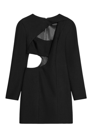 Vestido direito - Preto