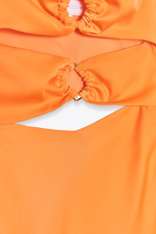 Vestido direito - Laranja