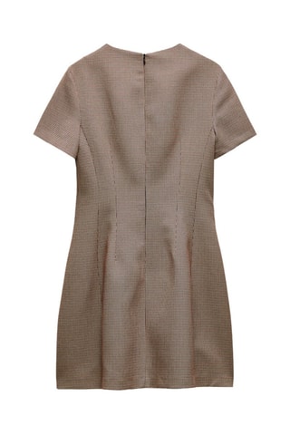 Vestido direito - Vermelho