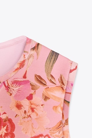 Vestido direito - Rosa