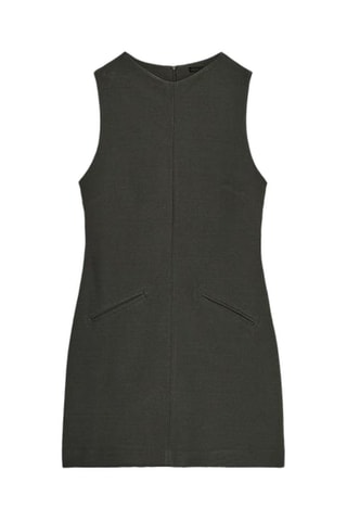 Vestido justo - Cinzento