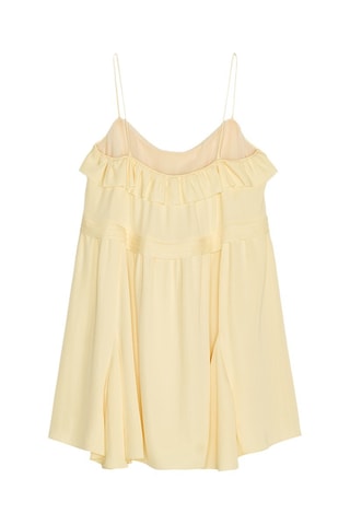 Vestido trapézio - Amarelo