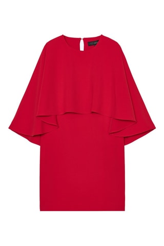 Vestido direito - Vermelho