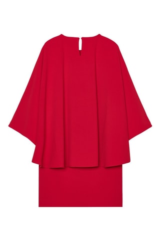 Vestido direito - Vermelho