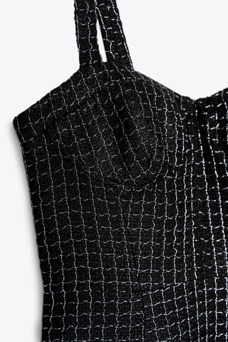 Vestido midi - Preto