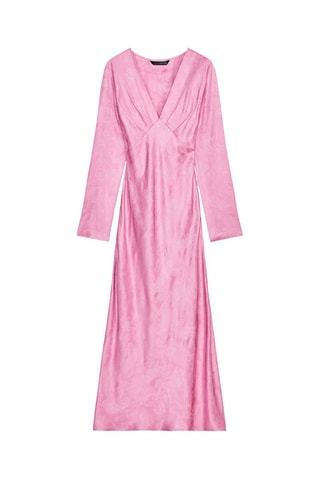 Vestido comprido - Rosa-maquilhagem