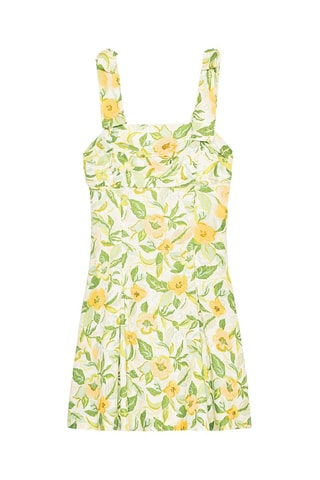 Vestido estilo patinadora - Cru