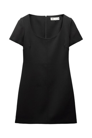 Vestido direito - Preto
