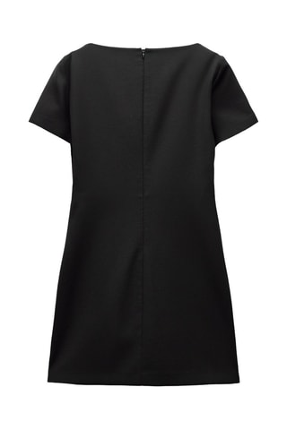 Vestido direito - Preto