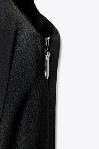 Vestido direito - Preto