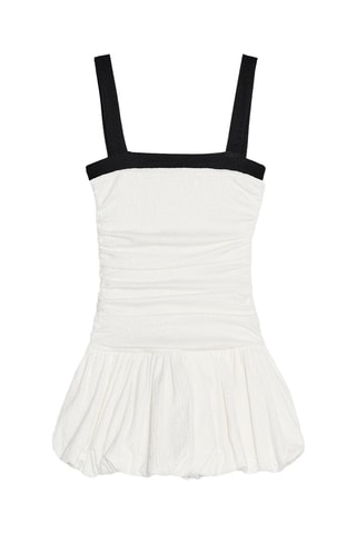 Vestido cintura baixa - Cru