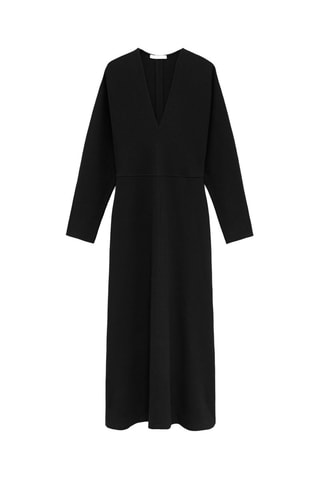 Vestido midi - Preto