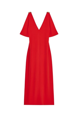 Vestido midi - Vermelho