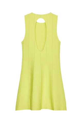 Vestido trapézio - Verde-claro