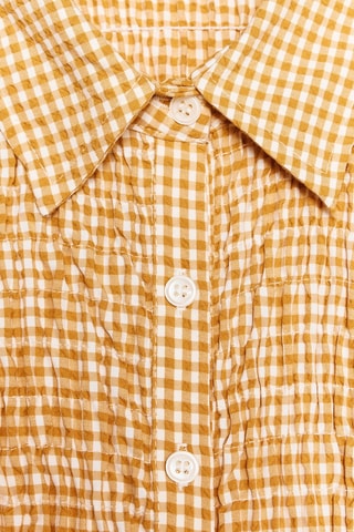 Vestido-camisa - Mostarda