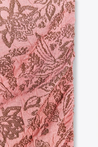 Vestido assimétrico - Rosa