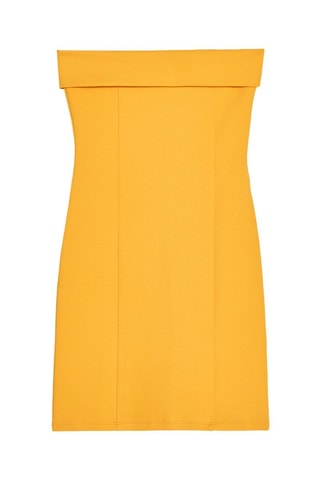 Vestido corpete - Laranja