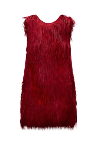 Vestido direito - Vermelho